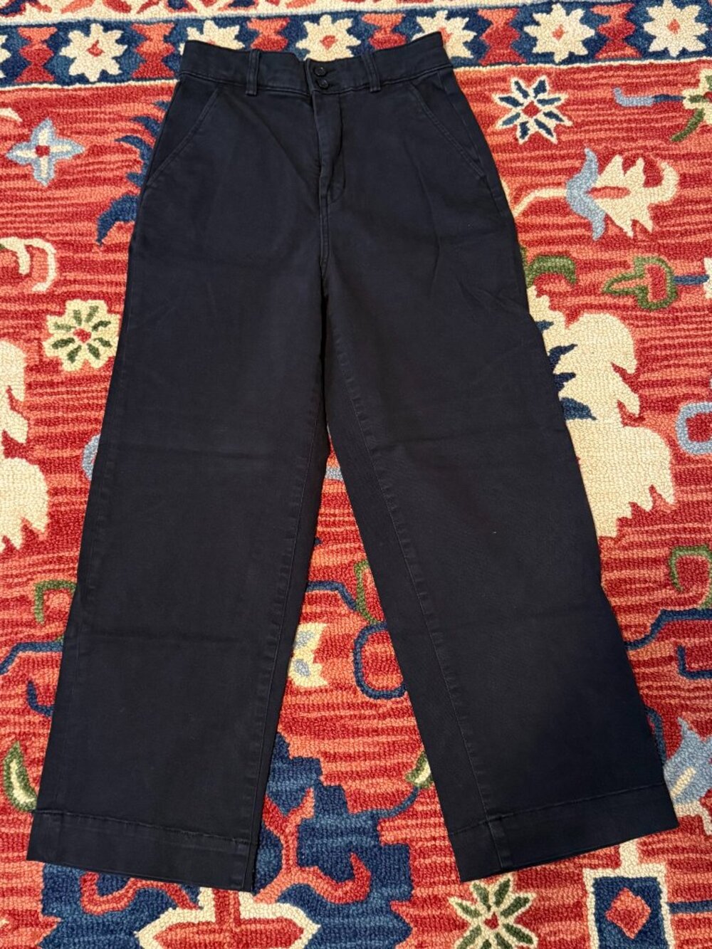 Everlane Utility Wide Leg Pant Size 4 Good